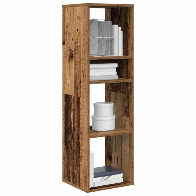 Afbeelding van vidaXL Boekenkast 34x31x112 cm bewerkt hout oud houtkleurig