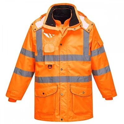 Afbeelding van Hi Vis 7 in 1 jas, kleur oranje, maat S