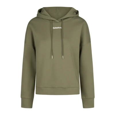 Image de Eskadron Pull col Hoodie Classic Sports &#039;25 Dusty OliveVendu par Agradi