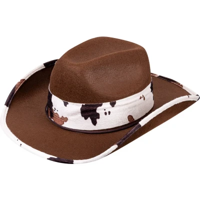 Afbeelding van Boland Hoed Texas bull Zwart 58 Volwassenen Unisex Cowboy Indiaan