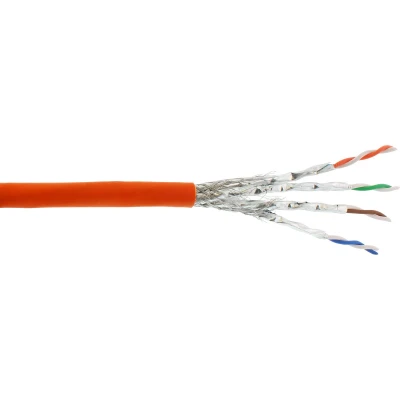 Afbeelding van InLine 71100I netwerkkabel Oranje 100 m Cat7a S/FTP (S STP)