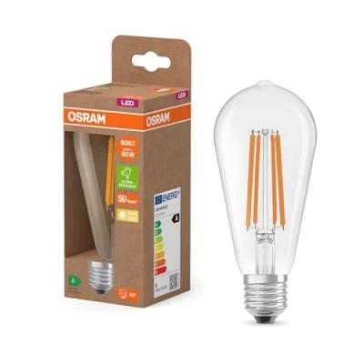 Afbeelding van OSRAM 4099854235634 LED lamp Energielabel A (A G) E27 Ballon 3.8 W = 60 Warmwit (Ø x h) 64 mm 1 stuk(s)