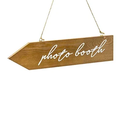 Afbeelding van Wegwijzer photo booth Feestdecoratie Katoen