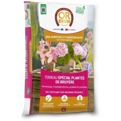 Afbeelding van Speciale potgrond voor heideplanten OR BRUN OBRTBRU6U 6L Betere beworteling