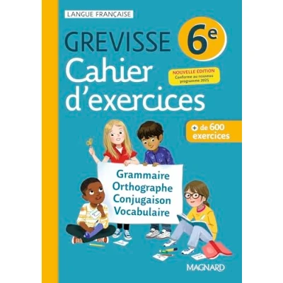 Afbeelding van CAHIER GREVISSE 6E
