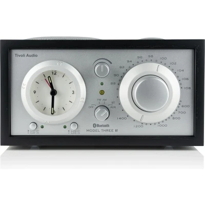 Afbeelding van Tivoli Audio Model 3 BT w/ USB Wekkerradio met Bluetooth Zwart/Zilver