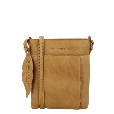 Afbeelding van Hide &amp; Stitches Earth Shoulderbag sand