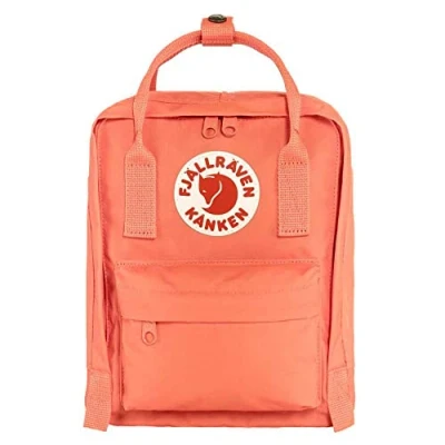 Afbeelding van Fjällräven Kånken Mini Rugzak Met Logo Oranjerood