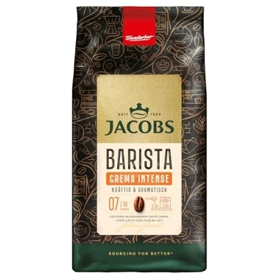 Image de Jacobs Grains de café Barista Editions Crema Intense 1 kg
