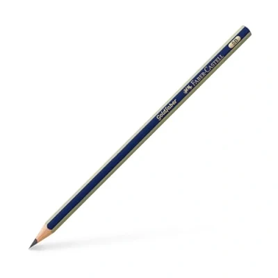 Afbeelding van potlood Faber Castell Goldfaber 5B doos met 12 stuks