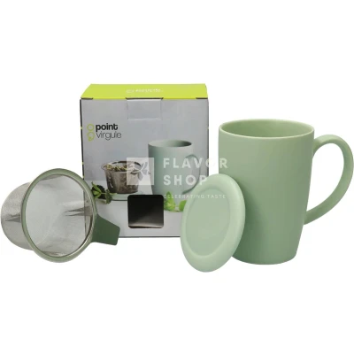 Afbeelding van Point Virgule Theebeker Groen 400ml Simon Lévelt