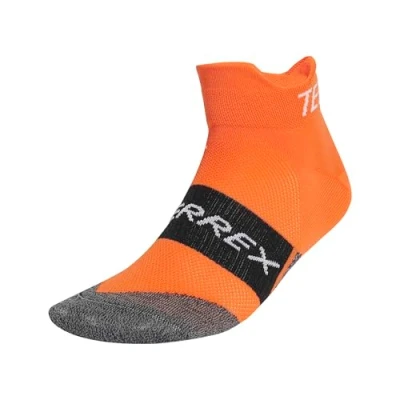 Afbeelding van Adidas Terrex Trail Speed Ankle Sportsokken, Maat: XS, Semi impact orange white