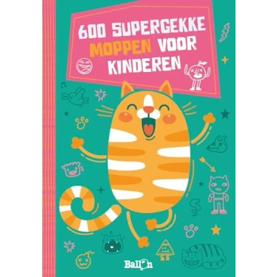 Afbeelding van Moppenboeken 0 600 supergekke moppen voor kinderen