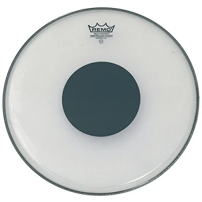 Afbeelding van Remo CS Ambasador Clear 18&quot;, zwart Dot, Tom Batter vel