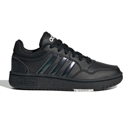Afbeelding van Hoops 3.0 GZ9671 Vrijetijdsschoenen Junior Core Black Cloud White999 4 Schoenen