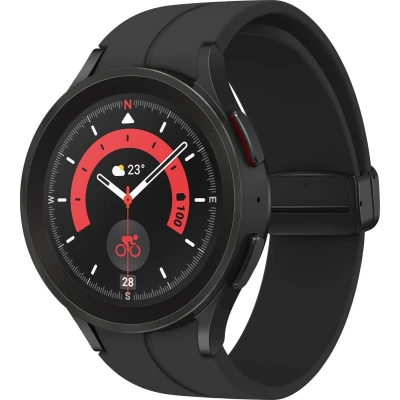 Afbeelding van Samsung Galaxy Watch5 Pro 45 mm Bluetooth zwart (titanium zwart) R920