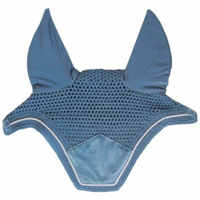 Afbeelding van Kentucky Horsewear Wellington Oornetje Velvet Lichtblauw Voor Pony
