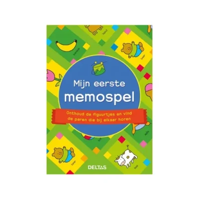 Afbeelding van Speel en leerkaarten Mijn eerste memo spel