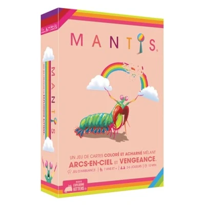 Afbeelding van Exploding Kittens Asmodee Mantis gezelschapsspel kaartspel vanaf 7 jaar 2 tot 6 spelers 10 minuten