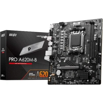 Image de Carte mère MSI PRO A620M B micro ATX Socket AM5 Chipset AMD A620