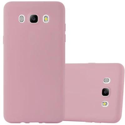 Afbeelding van Cadorabo Hoesje geschikt voor Samsung Galaxy J7 2016 in CANDY ROZE Beschermhoes gemaakt van flexibel TPU silicone Case Cover