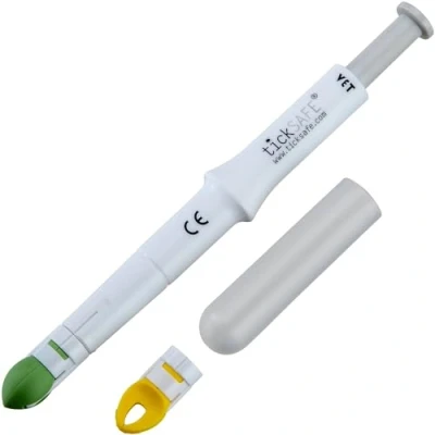Afbeelding van tickSAFE tekentang met draaibare grijpkop het beste alternatief voor geen knijpen, trekken of drukken gewoon voorzichtig losschroeven