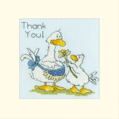 Afbeelding van Bothy Threads The Margaret Sherry Collection Thank You! borduren (pakket) XGC45