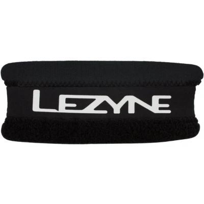 Afbeelding van Lezyne Smart Chainstay Protector Kettingbeschermer Antislip rubber Wasbaar Maat L 180x250mm Zwart