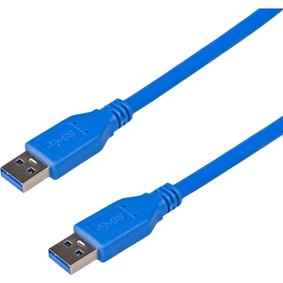 Afbeelding van Akyga USB kabel A stekker, stekker 1.80 m Blauw AK 14