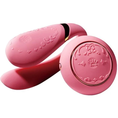 Afbeelding van Zalo Fanfan Partner Vibrator Set Met Remote En App Control Roze