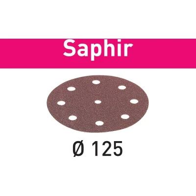 Afbeelding van FESTOOL STF D125/8 P24 SA/25 schuurpapier saphir (25 st.) 493124