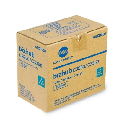 Image de Konica Minolta TNP 48C cyan originale cartouche de toner