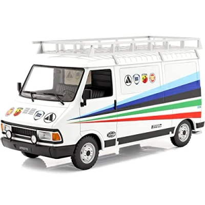 Afbeelding van Fiat 242 Technic Abarth Assistance 1980 1:18 IXO Models