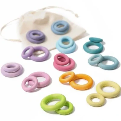 Afbeelding van Grimm&#039;s Bouw Ringen Pastel
