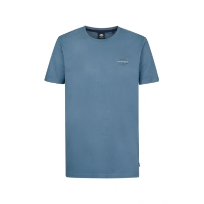 Afbeelding van Petrol Industries Kurzarmshirt Tshirt print, Heren, Maat: XL, Blau