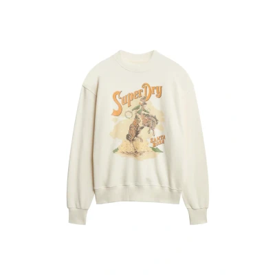 Afbeelding van Superdry Ruim Souvenir sweatshirt met grafische print en ronde hals Dames Truien