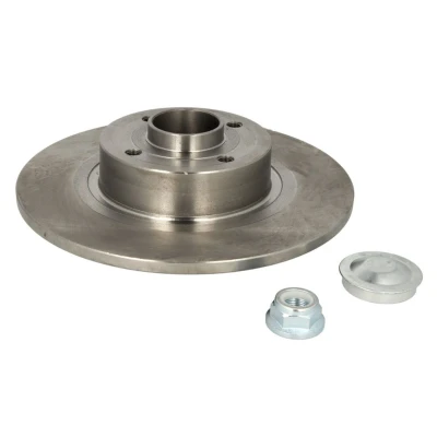 Afbeelding van ABE C4R040ABE Remschijf Achteras 270 10 4 volledig Met moer, ABS sensorring, kap, wiellagerset RENAULT: SCENIC 2, GRAND 2