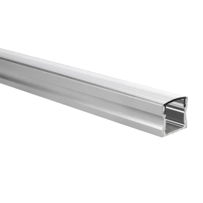 Afbeelding van Yphix Led Strip Profiel Potenza Aluminium Hoog 1m Incl. Transparante Afdekkap LEDdirect.nl