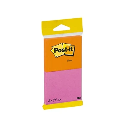 Afbeelding van Post It 6720 PO Vierkant Roze 75 vellen (76 mm, 63,5 vellen)