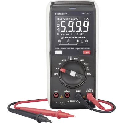 Afbeelding van VOLTCRAFT VC292 Multimeter Digitaal CAT III 600 V Weergave (counts): 6000