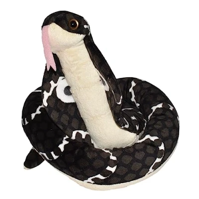 Afbeelding van Wild Republic Knuffel Cobra Junior 137 Cm Pluche Groen/zwart
