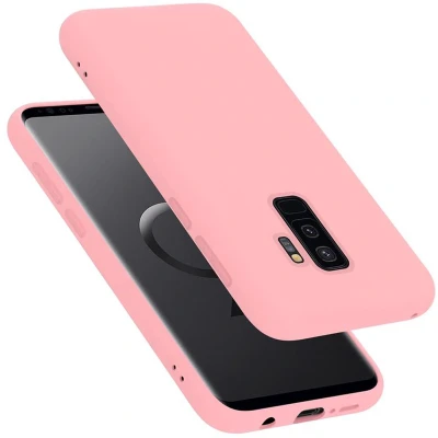 Afbeelding van Cadorabo Hoesje geschikt voor Samsung Galaxy S9 PLUS in LIQUID ROZE Beschermhoes gemaakt van flexibel TPU silicone Case Cover