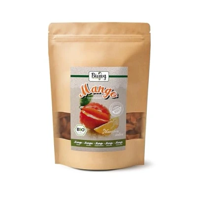 Image de Biojoy Mangue séchée BIO (500 g), fruitées et exotiques, sans additifs