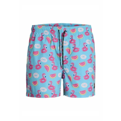 Afbeelding van Jack &amp; Jones Stmaui SWIM Novelty Zwemshorts, Heren, Maat: Small, Navy blazer