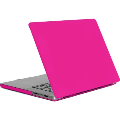 Afbeelding van iMoshion Laptop Cover Geschikt voor MacBook Pro 14 inch (2023) M3 chip / (2021) A2442 A2779 A2918 roze