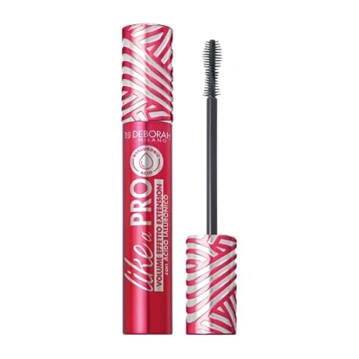 Afbeelding van Deborah Milano Like A Pro Hyaluronic Acid Mascara Black Beautytasting