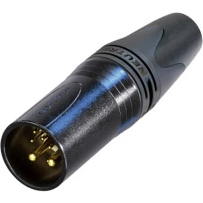 Afbeelding van Neutrik NC10MXX 14 B XLR connector Stekker, recht Aantal polen: 10 Zwart 1 stuk(s)