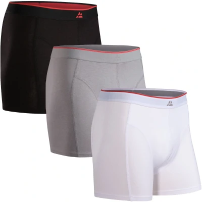 Afbeelding van DANISH ENDURANCE Boxershorts Bamboe Viscose Heren Ondergoed ultiem draagcomfort 3 pack Zwart Maat S