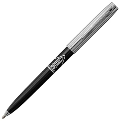 Afbeelding van Fisher Space Pen Shutle Cap O Matic S294 Balpen, chroom/zwart