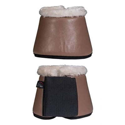 Afbeelding van HKM Springschoenen Comfort Premium Fur Taupe Cob